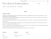 Tablet Screenshot of pro-stitch.net